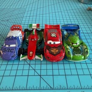 Disney Pixar Cars LIGHT UP McQueen Francesco Bernoulli Raoul Carla Veloso